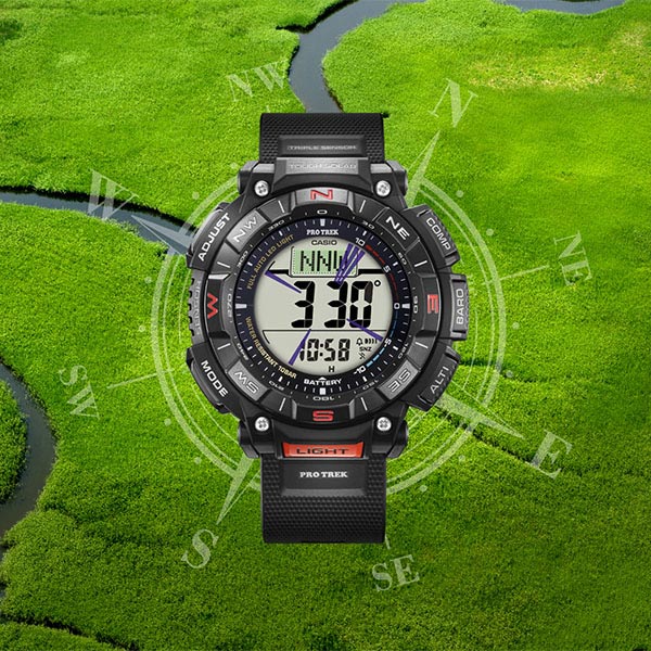 カシオ プロトレック PROTRECK Climber Line 2層LCDDIGITAL PRG-340-1JF メンズ