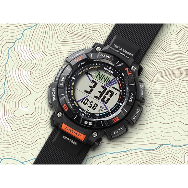 カシオ プロトレック PROTRECK Climber Line 2層LCDDIGITAL PRG-340-1JF メンズ