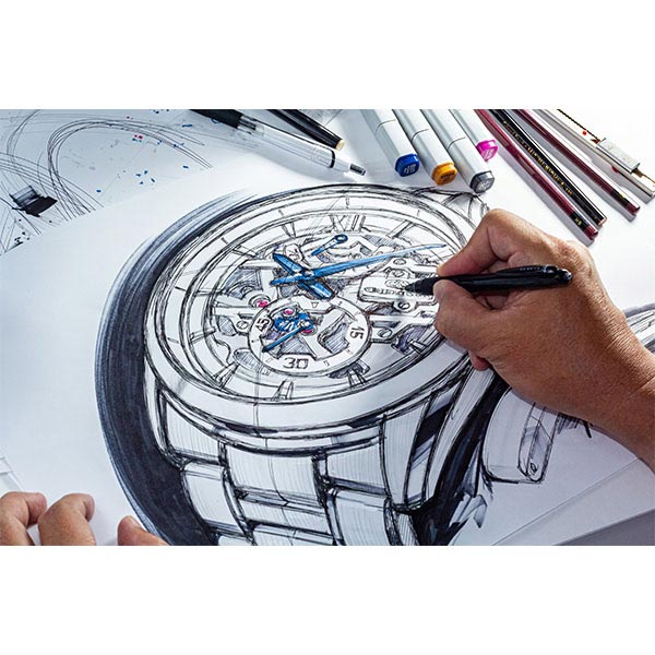 オリエントスター ORIENT スケルトン RK-AZ0102N メンズ