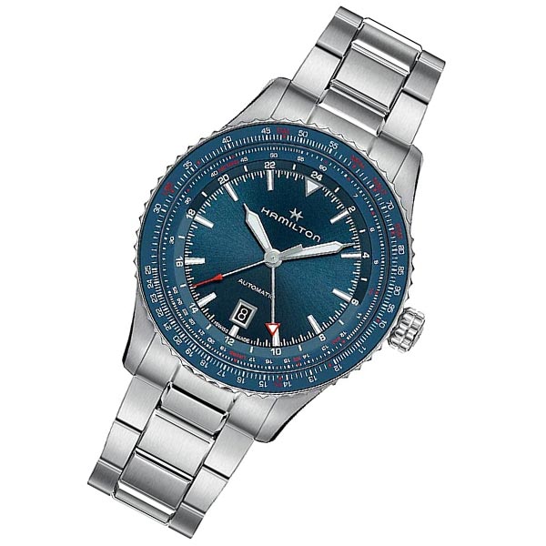 ハミルトン カーキ HAMILTON アビエーション コンバーターオート GMT H76715140 メンズ