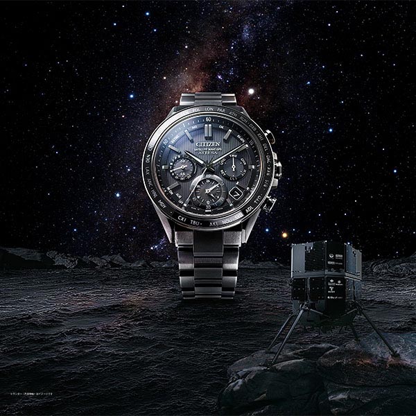 シチズン アテッサ ATTESA ACT Line Black Titanium Series CC4055-65E メンズ