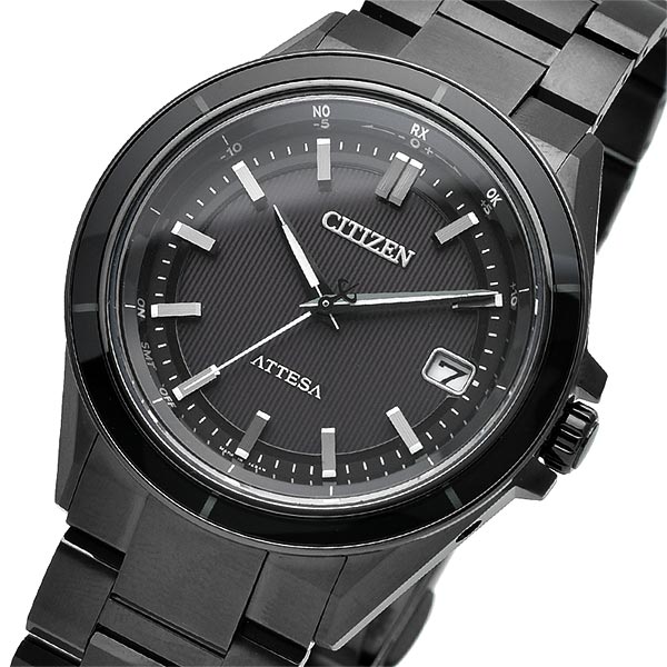 シチズン アテッサ ATTESA ACT Line Black Titanium Series CB3035-72E メンズ
