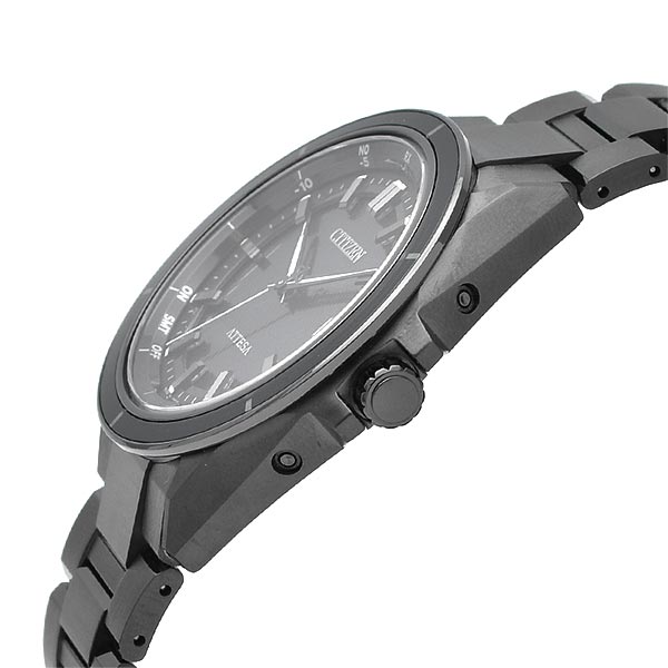 シチズン アテッサ ATTESA ACT Line Black Titanium Series CB3035-72E メンズ