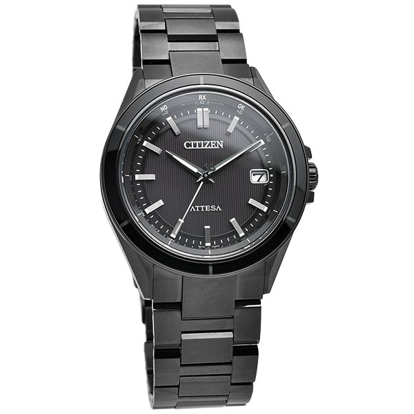 シチズン アテッサ ATTESA ACT Line Black Titanium Series CB3035-72E メンズ