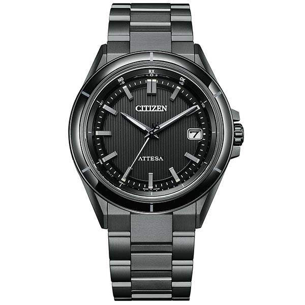 シチズン アテッサ ATTESA ACT Line Black Titanium Series CB3035-72E メンズ