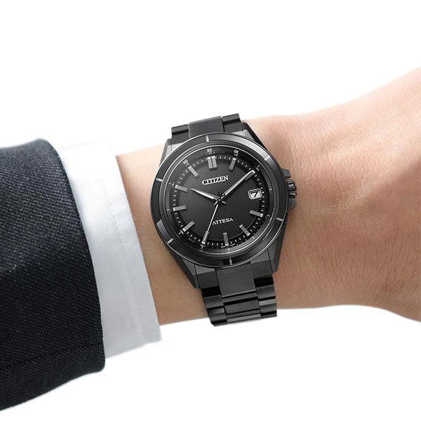 シチズン アテッサ ATTESA ACT Line Black Titanium Series CB3035-72E メンズ