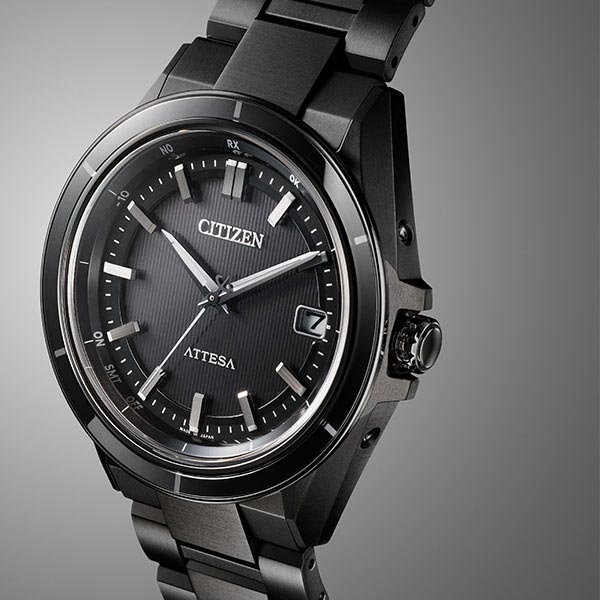 シチズン アテッサ ATTESA ACT Line Black Titanium Series CB3035-72E メンズ
