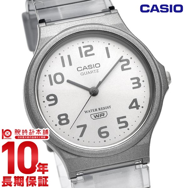 カシオ CASIO スタンダード スケルトン MQ-24S-8BJF レディース
