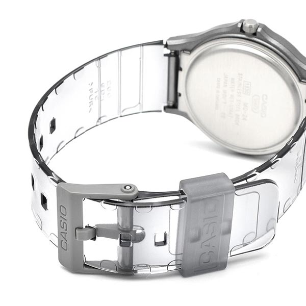 カシオ CASIO スタンダード スケルトン MQ-24S-8BJF レディース