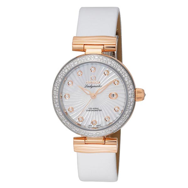 オメガ デビル OMEGA レディマティック LADYMATIC コーアクシャル クロノメーター 425.27.34.20.55.001 レディース