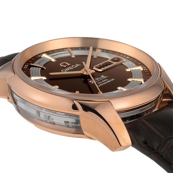 オメガ デビル OMEGA アワービジョン コーアクシャル アニュアルカレンダー 431.63.41.22.13.001 メンズ