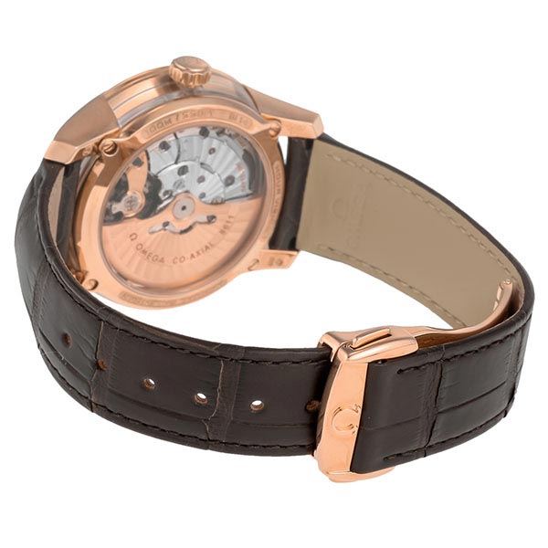 オメガ デビル OMEGA アワービジョン コーアクシャル アニュアルカレンダー 431.63.41.22.13.001 メンズ