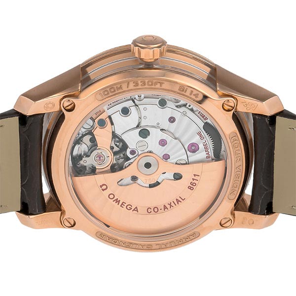 オメガ デビル OMEGA アワービジョン コーアクシャル アニュアルカレンダー 431.63.41.22.13.001 メンズ