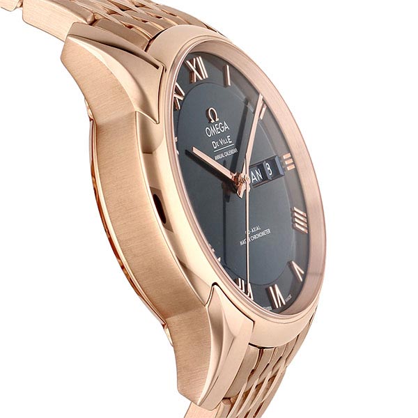 オメガ デビル OMEGA アワービジョン コーアクシャル マスター クロノメーター アニュアルカレンダー 433.50.41.22.03.001 メンズ