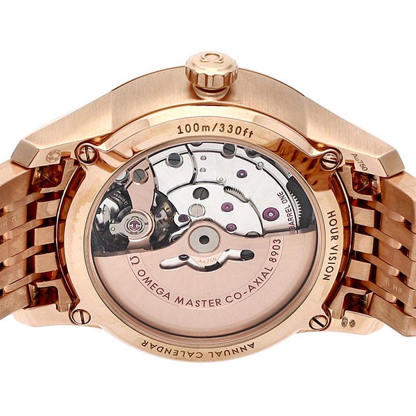 オメガ デビル OMEGA アワービジョン コーアクシャル マスター クロノメーター アニュアルカレンダー 433.50.41.22.03.001 メンズ