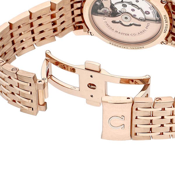 オメガ デビル OMEGA アワービジョン コーアクシャル マスター クロノメーター アニュアルカレンダー 433.50.41.22.03.001 メンズ