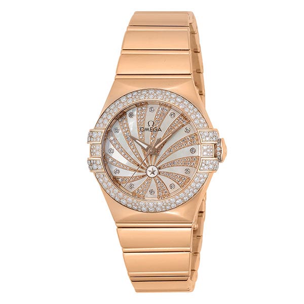 オメガ コンステレーション OMEGA コーアクシャル クロノメーター 123.55.31.20.55.010 レディース