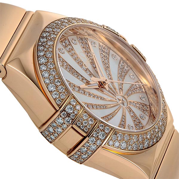 オメガ コンステレーション OMEGA コーアクシャル クロノメーター 123.55.31.20.55.010 レディース