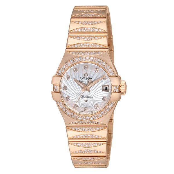 オメガ コンステレーション OMEGA コーアクシャル クロノメーター 123.55.27.20.55.003 レディース