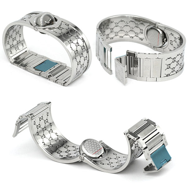 グッチ GUCCI 112シリーズ THE TWIRL 10Pダイヤモンドベゼルバングルウォッチ YA112503 レディース