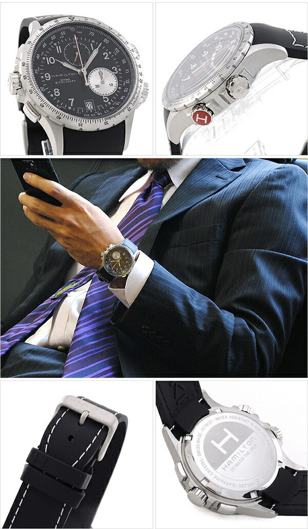 ハミルトン カーキ HAMILTON アビエイションETO ミリタリー H77612333 メンズ