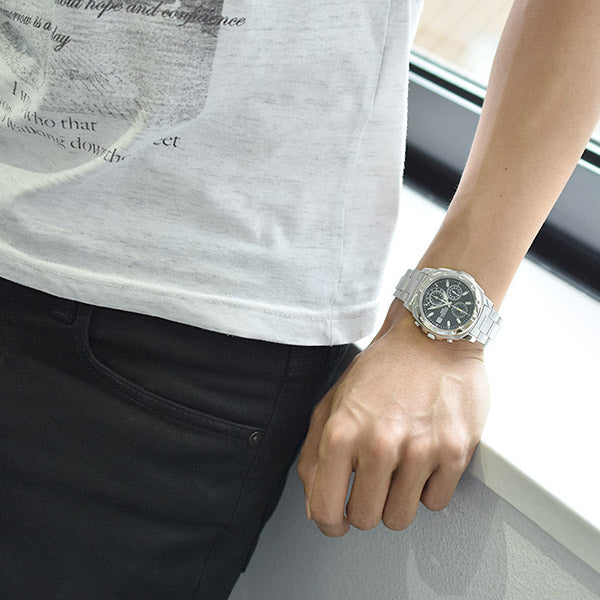 セイコー 逆輸入モデル SEIKO クロノグラフ SND411P1 メンズ 腕時計 時計