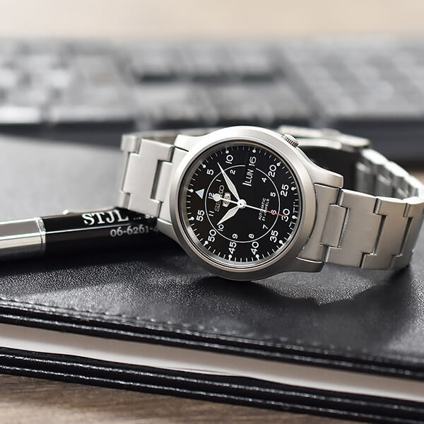 セイコー5 逆輸入モデル SEIKO5 機械式(自動巻き) SNK809K1 メンズ