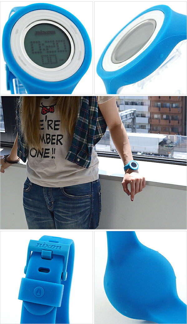 ニクソン NIXON ウィッジ TURQUOISE/WHITE A034-931 レディース