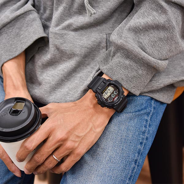 カシオ Gショック G-SHOCK STANDARD タフソーラー 電波時計 MULTIBAND6 GW-6900-1JF メンズ