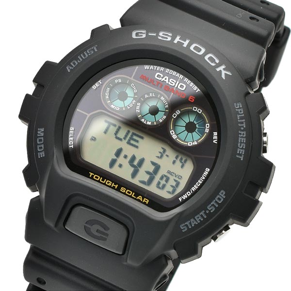 カシオ Gショック G-SHOCK STANDARD タフソーラー 電波時計 MULTIBAND6 GW-6900-1JF メンズ
