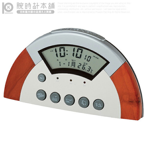 置時計 アデッソ リラクゼーション電波時計 DT-212 ユニセックス