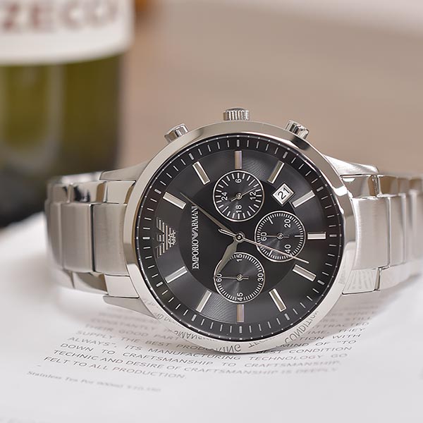 エンポリオアルマーニ EMPORIOARMANI クロノグラフ クロノグラフ AR2434 メンズ