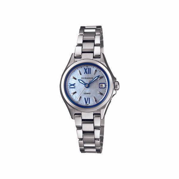 カシオ オシアナス OCEANUS ソーラー電波 OCW-70PJ-7AJF レディース