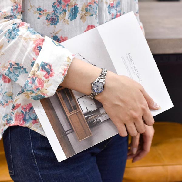 カシオ オシアナス OCEANUS ソーラー電波 OCW-70PJ-7AJF レディース