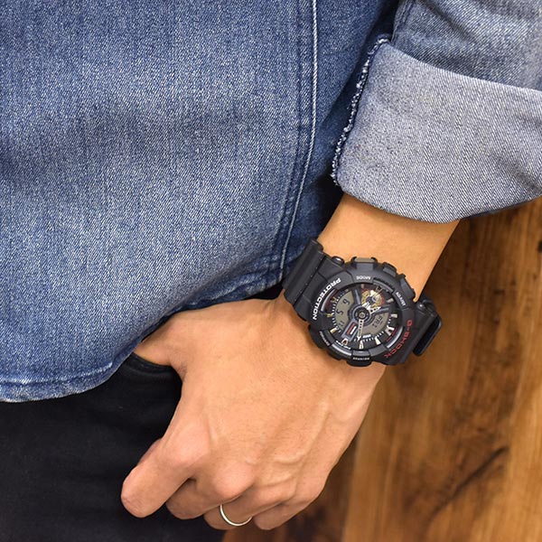 カシオ Gショック G-SHOCK  GA-110-1AJF メンズ