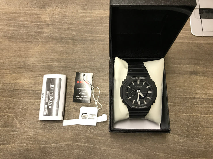 カシオ Gショック G-SHOCK カーボンコアガード構造 GA-2100-1AJF メンズ