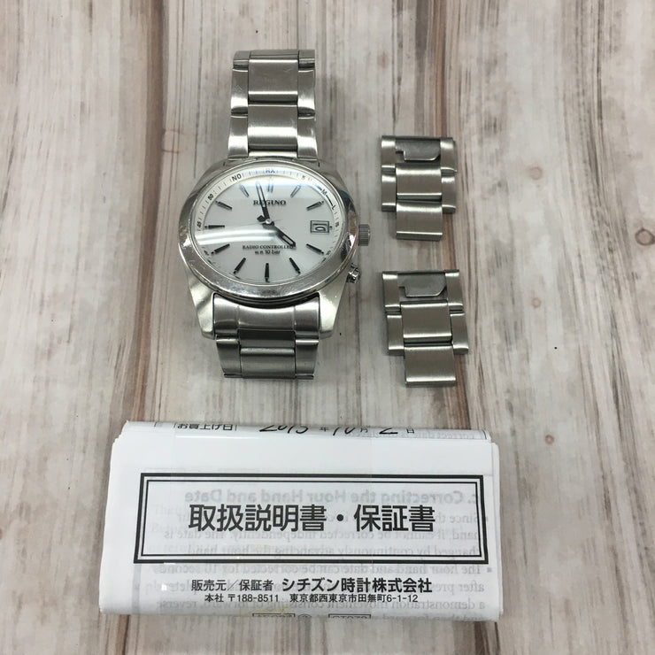 シチズン レグノ REGUNO ソーラー電波 RS25-0484H メンズ