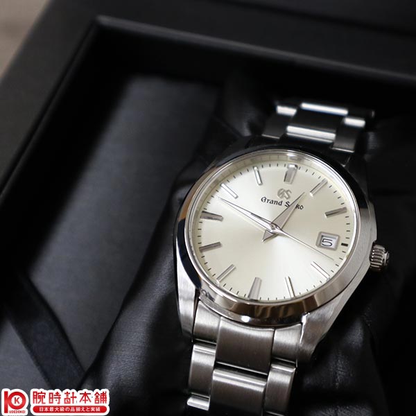 セイコー グランドセイコー GRANDSEIKO 9Fクオーツ 10気圧防水 シルバー SBGX263 メンズ