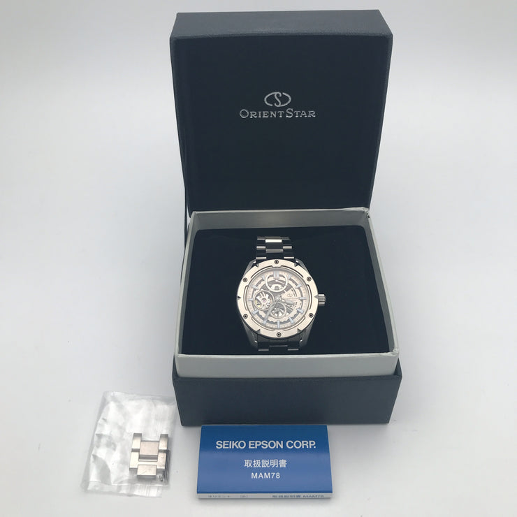 オリエントスター ORIENT アバンギャルドスケルトン RK-AV0A02S メンズ