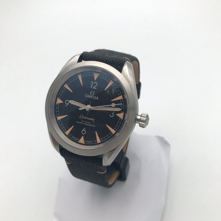 オメガ シーマスター OMEGA RAILMASTER 220.12.40.20.01.001 メンズ