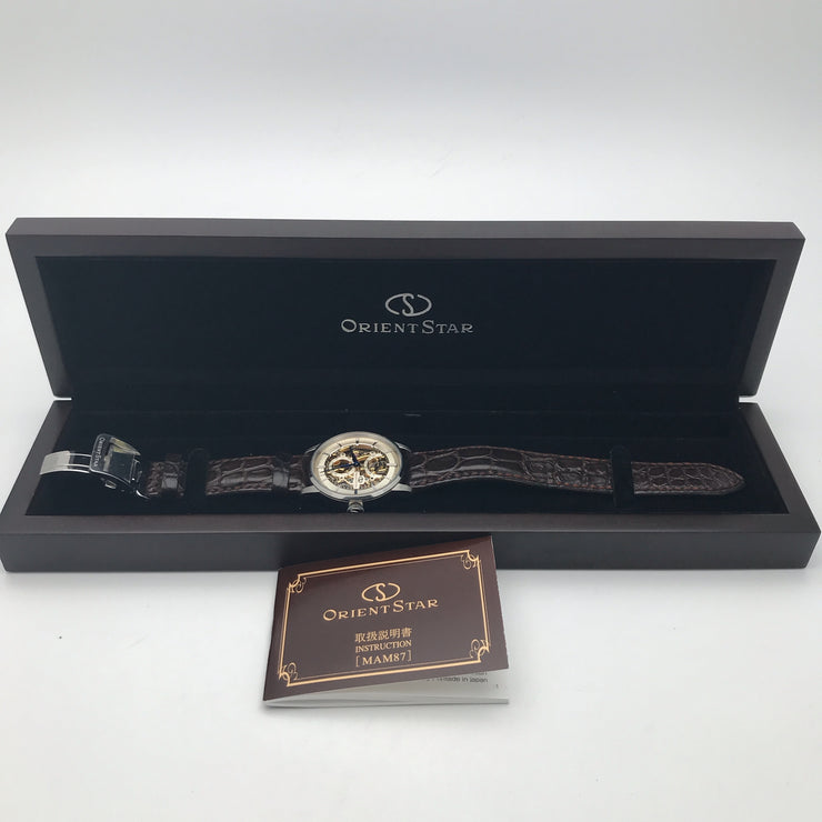 オリエントスター ORIENT スケルトン RK-AZ0001S メンズ