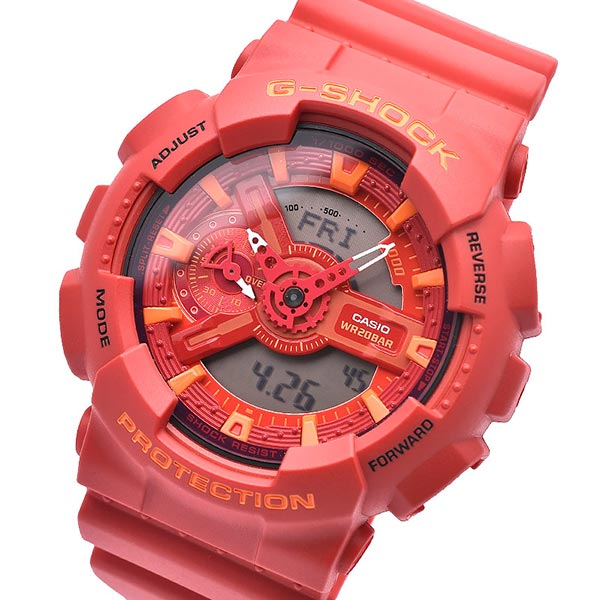 カシオ Ｇショック G-SHOCK Blue and Red Series GA-110AC-4AJF メンズ