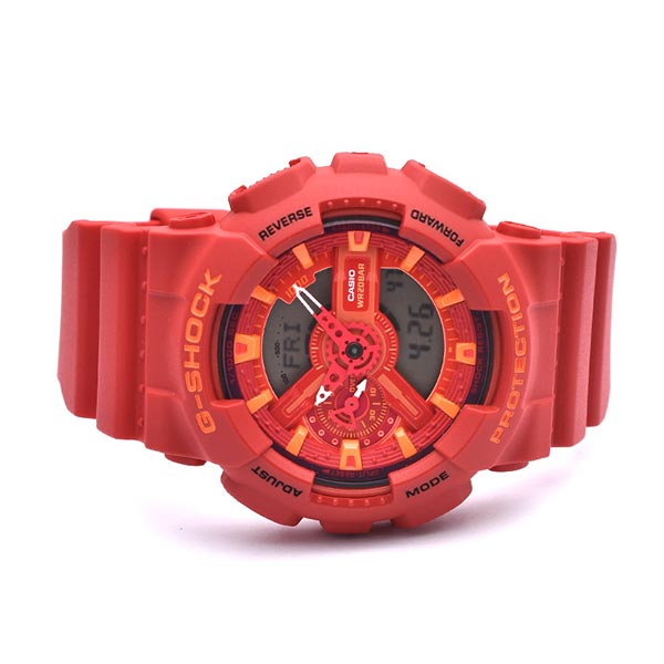 カシオ Ｇショック G-SHOCK Blue and Red Series GA-110AC-4AJF メンズ