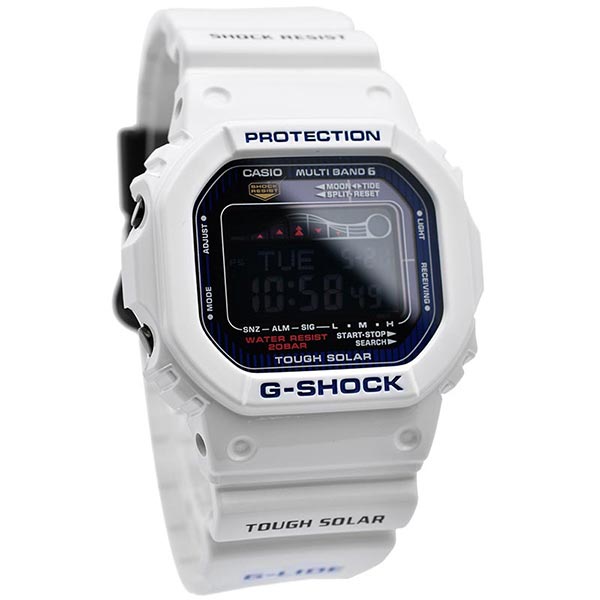カシオ Ｇショック G-SHOCK G-LIDE 世界6局電波ソーラーウォッチ タイドグラフ&ムーンデータ搭載 GWX-5600C-7JF メンズ