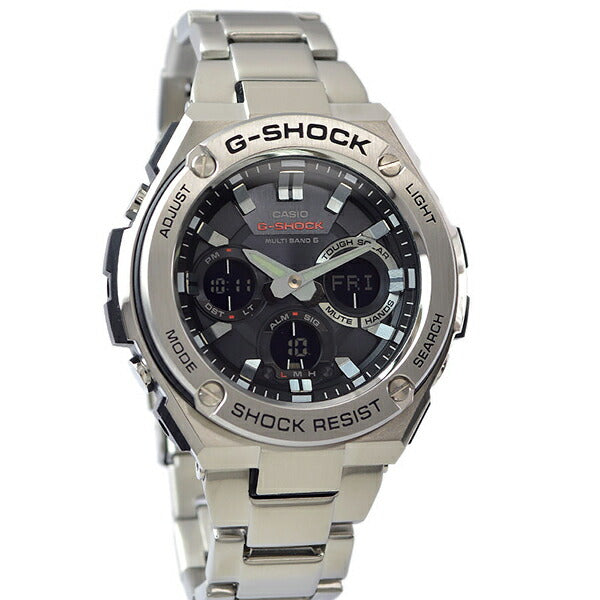 カシオ Ｇショック G-SHOCK Gスチール ソーラー電波 GST-W110D-1AJF メンズ