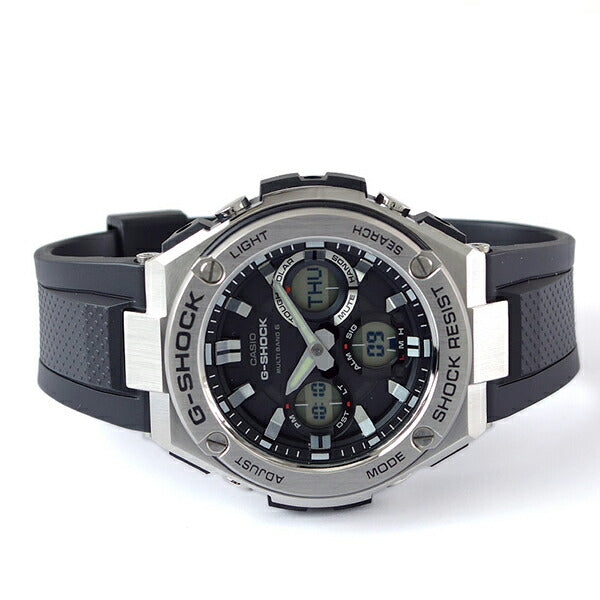 カシオ Gショック G-SHOCK Gスチール ソーラー電波 GST-W110