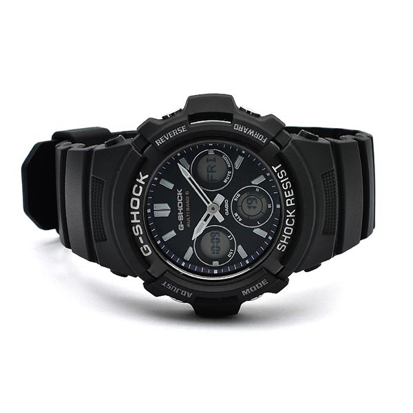 カシオ Ｇショック G-SHOCK ソーラー電波 AWG-M100SB-2AJF メンズ