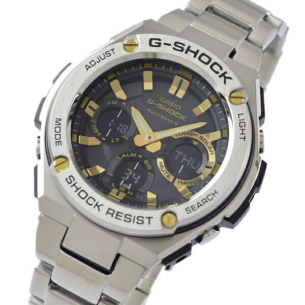 カシオ Ｇショック G-SHOCK Gスチール ソーラー電波 GST-W110D-1A9JF メンズ