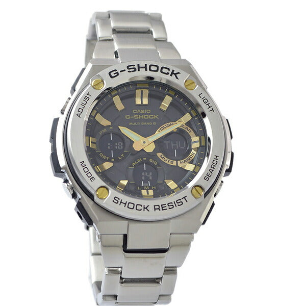 カシオ Ｇショック G-SHOCK Gスチール ソーラー電波 GST-W110D-1A9JF メンズ