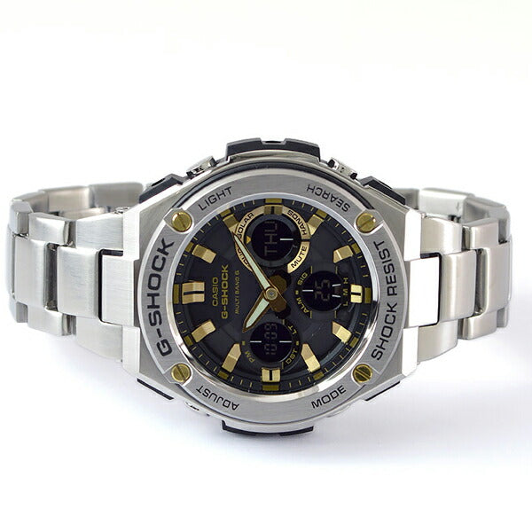 カシオ Ｇショック G-SHOCK Gスチール ソーラー電波 GST-W110D-1A9JF メンズ